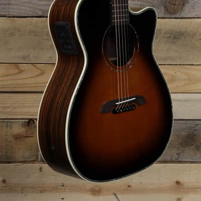 Alvarez WY1TS  Yairi Stage Series Folk Acoustic/Electric Guitar Tobacco Sunburst w/ Case image 1