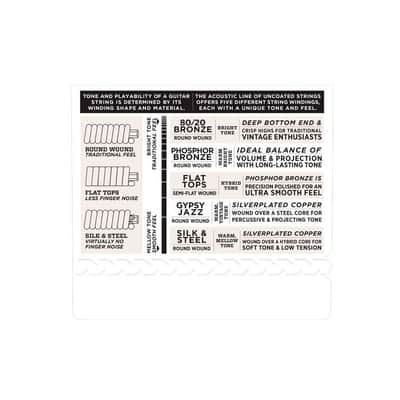 EFT16 Flat Tops Light 12-53 D'Addario image 4