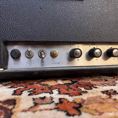 Vintage 1970 Park Marshall 150w Major KT88 Amplifier Head *1970s* w/ Flight Case image 2