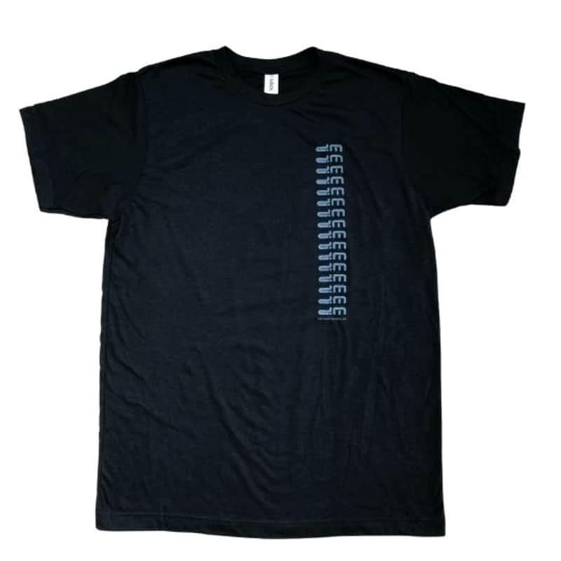DM T-SHIRT-Men's Vertical Logo / XXL / Black : BRAND NEW :  [DETROIT MODULAR] image 1