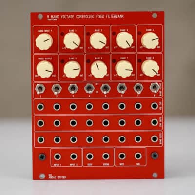 ADDAC System ADDAC601 8 Band VC Fixed Filterbank Eurorack Module #58399