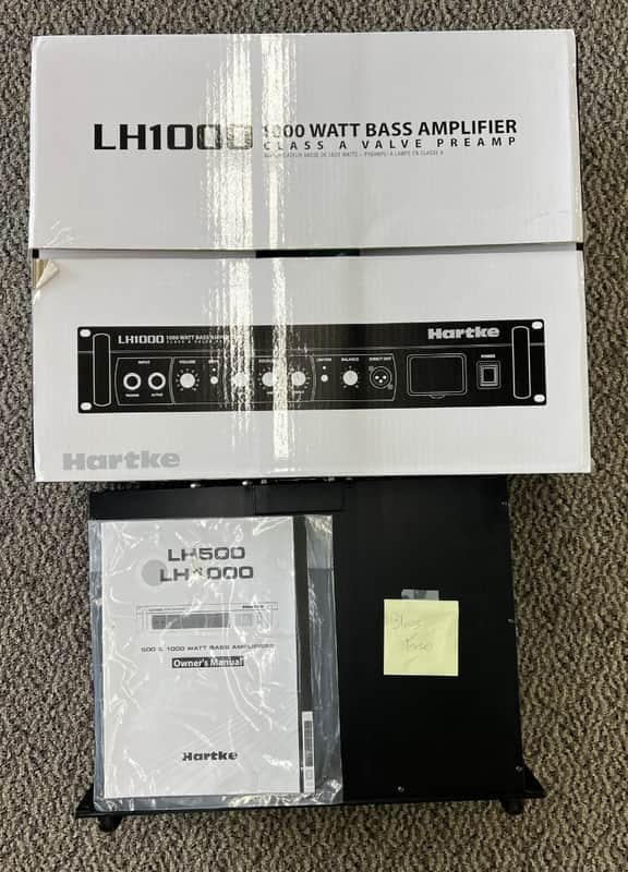 Hartke LH1000 Bass Guitar Amplifier Head - 1000 Watts - Project image 1