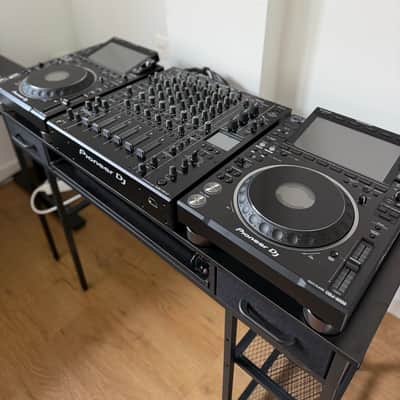 2x Pioneer CDJ-3000 Professional DJ Multi-Player + Pioneer DJM-V10 LF 6-Channel Professional DJ Mixer [Long Fader] + Decksavers (Excellent Condition) image 7