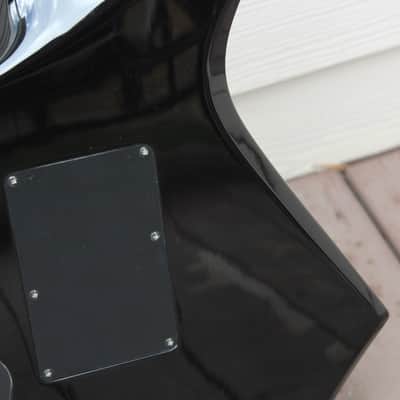 B.C. Rich Warlock N.J. Neck Thru Series Korea Guitar Translucent Black Quilt Top + Hard Case image 17