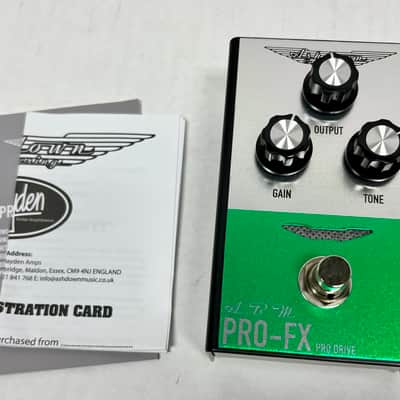 Ashdown Pro-FX Pro Drive 2021 - Present - Silver / Green image 1