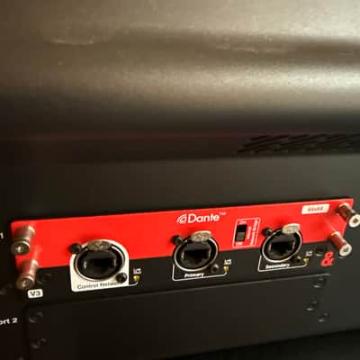 STUDIO only used Allen and Heath AVANTIS 64 Channel, DPACK and 64x64 DANTE image 12