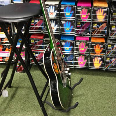 Burns Steer electro acoustic guitar & case (Billy Bragg) imagen 18