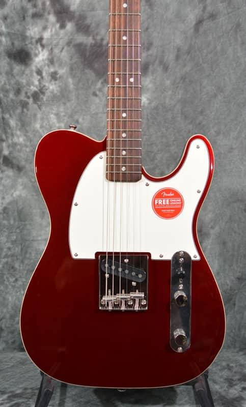 Squier Classic Vibe Custom Esquire Candy Apple Red w/ FREE Same Day Shipping image 1