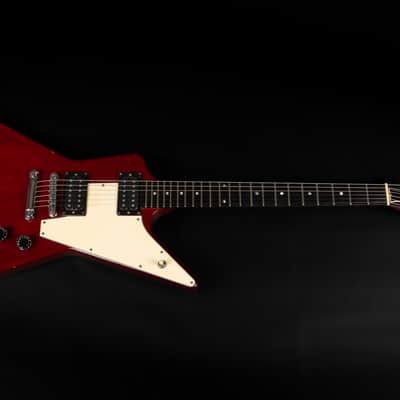 1989 Gibson Explorer with Ebony Fretboard - Wine Red | USA Vintage Post Norlin Era Bill Lawrence “The Original” Humbucker Pickups 3.65kg | OHSC image 3