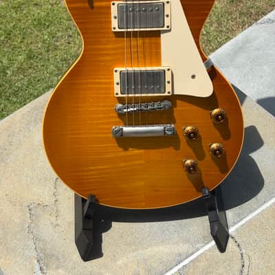 2001 Gibson Custom Shop R8 Authentic 1958 Les Paul Reissue • 9.0 lbs • Figured Top • COA • OHSC image 1