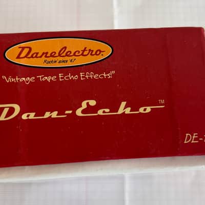 Danelectro Dan Echo 2000s - Lavender Excellent Condition in box image 16