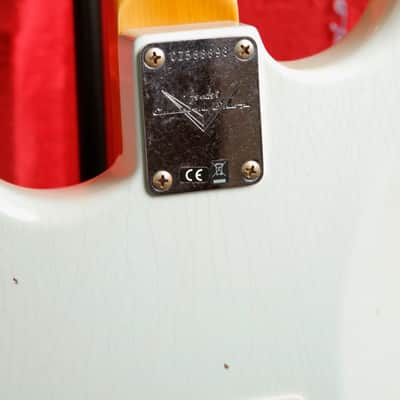 Fender Custom Shop 1959 Stratocaster Journeyman Relic Super Faded Aged Sonic Blue image 16