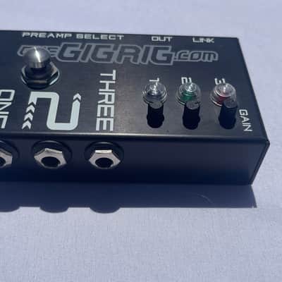 GigRig Three2One 321 Guitar Switcher 2022 - Black image 7