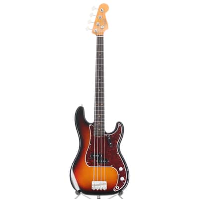 Fender Certified Pre-Owned American Vintage II 1960 Precision Bass, Rosewood Fingerboard, 3-Color Sunburst (P9) (40858) image 5