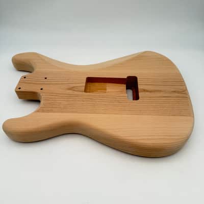 HooDoo Stratocaster Body Alder Unfinished Light hsb6352 image 6