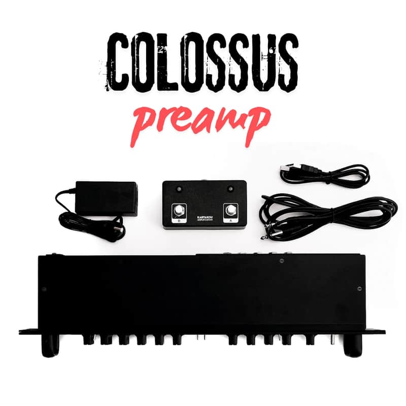 KARTAKOU Colossus | Handmade Tube Guitar Preamp + IR image 1