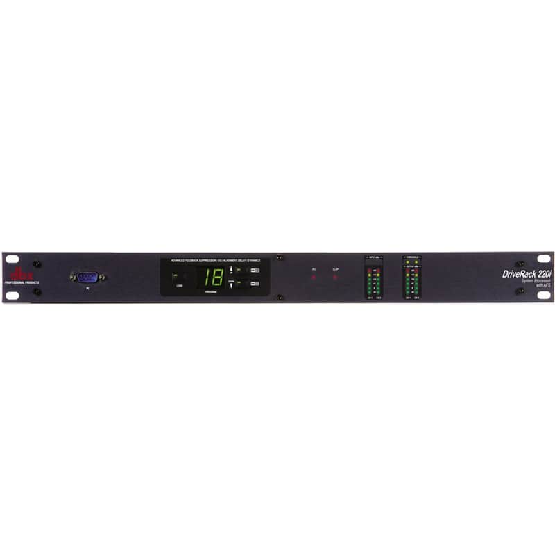 dbx DriveRack 220i System Processor w/ AFS Advanced Feedback Suppression image 1
