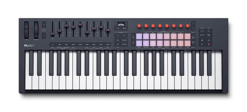 Novation FLkey 2 49 Key MIDI Music Production Keyboard Controller for FL Studio image 1