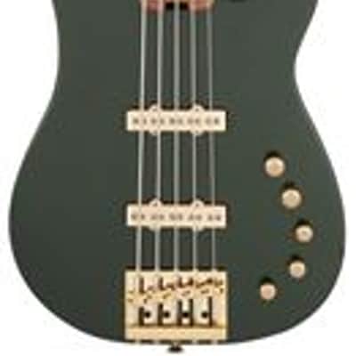 Charvel Pro Mod San Dimas Bass JJ V 5 String Lambo Green Metallic image 1