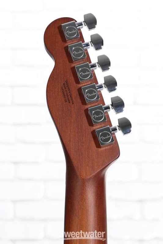 Fender Acoustasonic Standard Telecaster Acoustic-electric Guitar - Black (AsTeleSBkd2) image 1