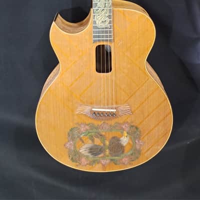 Blueberry NEW IN STOCK - LEFT HANDED (Lefty) Acoustic Guitar Grand Concert image 9