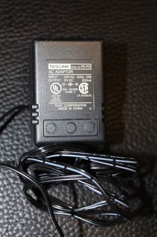 Tascam PS-P2 AC Adapter Power Supply for PORTA-1/2/02/03/05/07 image 1
