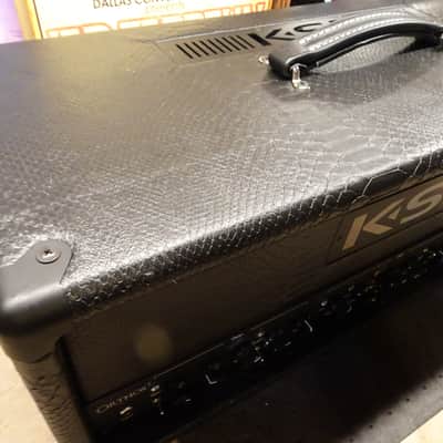 KSR Amplification Orthos Mk2 100w 2023 - Black Snake Skin Finish image 3