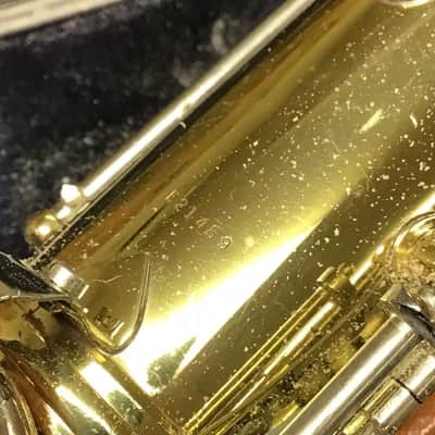 VINTAGE CONN SHOOTING STARS ALTO SAXOPHONE mid 76s - LACQUERED w/CASE image 9