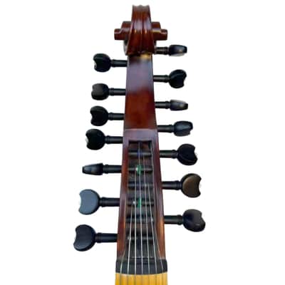 SONG 15 inch Viola d'Amore, Bird's Maple wood, Baroque 15" Viola, Good sound image 10