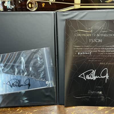 Ibanez PS3CM Cracked Mirror Paul Stanley Signature Model (409) image 14