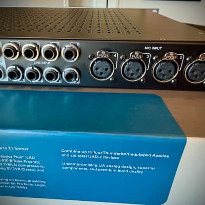 Universal Audio Apollo x8 Gen 1 Thunderbolt Audio Interface – Mint, Original Owner, All Original Packaging image 12