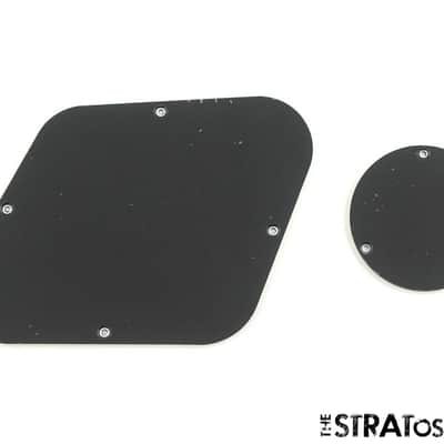 USED Epiphone Gibson Style Black Control Plates, Guitar Black image 1