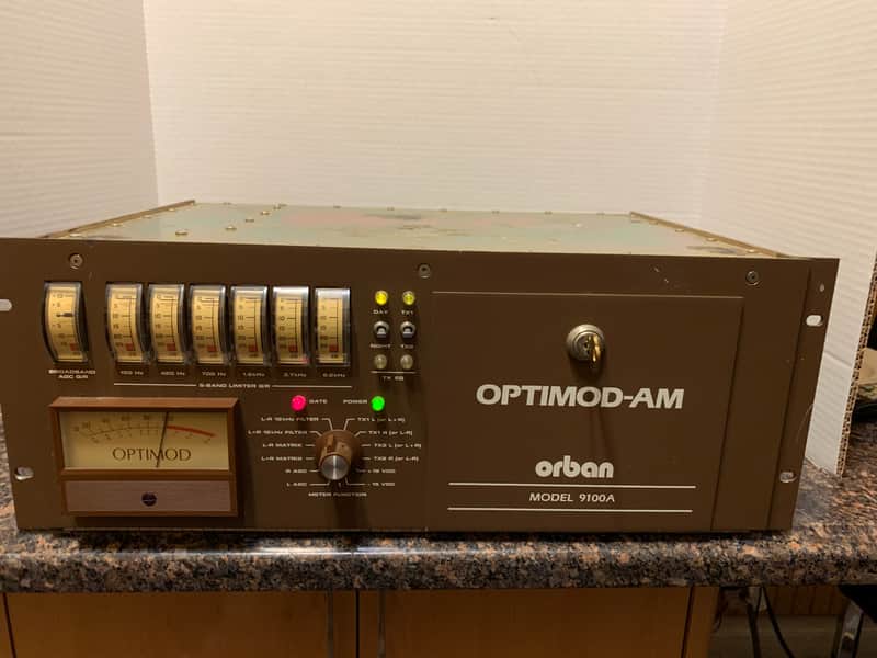 Orban Optimod 9100A AM Stereo Broadcast Audio Processor image 1