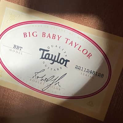 NEW! Taylor Big Baby Taylor BBT - Natural - 4.1lbs - Authorized Dealer - G06237 image 4