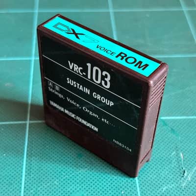 YAMAHA DX7 VOICE ROM VRC-103 SUSTAIN GROUP