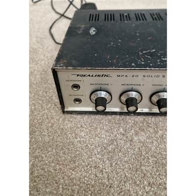 Realistic MPA-20 - Power Amplifier - Fair image 5