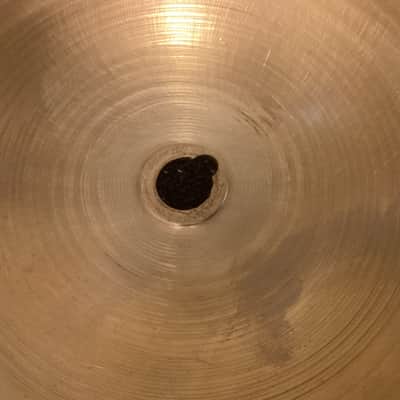 24” Avedis Zildjian Sizzle Ride Cymbal - late 50s / 1950s small stamp - medium 3424 grams image 7