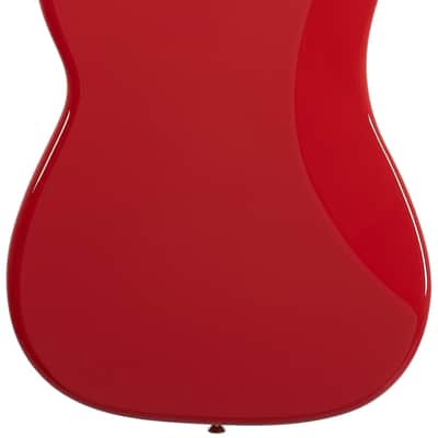 Fender Custom Shop Vintage Custom 57 Precision Bass Time Capsule Fiesta Red image 3