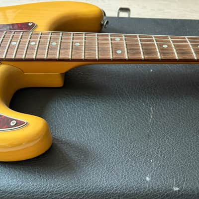 1980s Chandler San Francisco Joe Perry Stratocaster Natural Lipstick Pickups Hard Case image 10