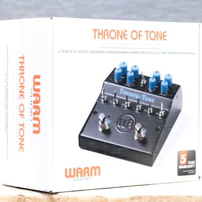 Warm Audio Throne of Tone Dual-Sided British-Amp-Inspired Overdrive Effect Pedal image 8