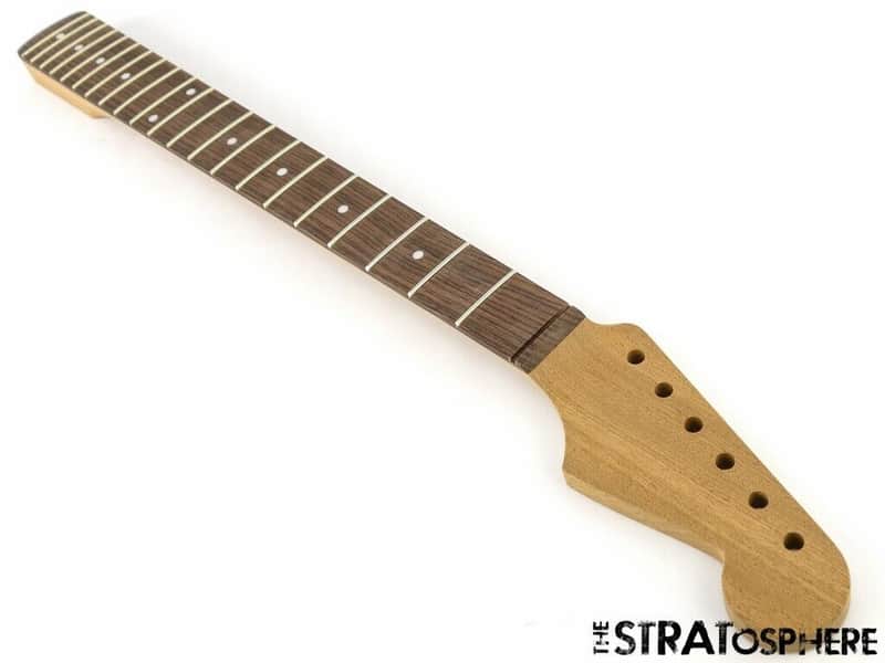 NEW Fender Lic WD Stratocaster Strat Replacement NECK MAHOGANY ROSEWOOD Chunky21 image 1