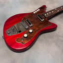 1960's Galanti Grand Prix Electric Guitar Cherry Red w/OHSC