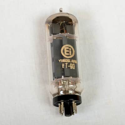 Quad (4) Vintage Magnaval KT90 Power Tubes – Made in Yugoslavia – Tested & Working image 3