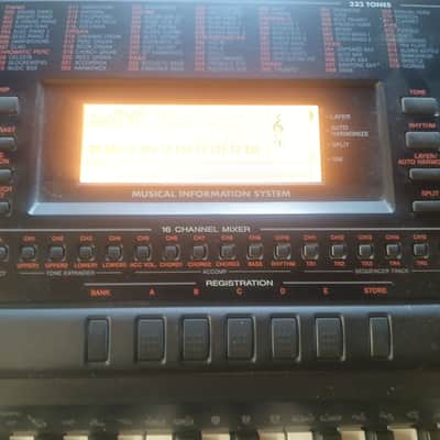 Casio  CTK 711 EX mid-90s - black fully tested image 4