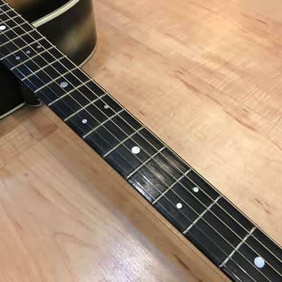 Vintage Grammer Johnny Cash Signature G50 Model Acoustic Guitar 1969 Sunburst image 9