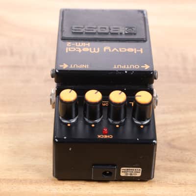 Vintage Boss HM-2 Heavy Metal (Black Label) 1988 - 1992 - Black image 5