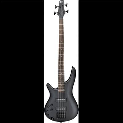 IBANEZ SR300EBL-WK Lefthand E-Bass weathered black image 1