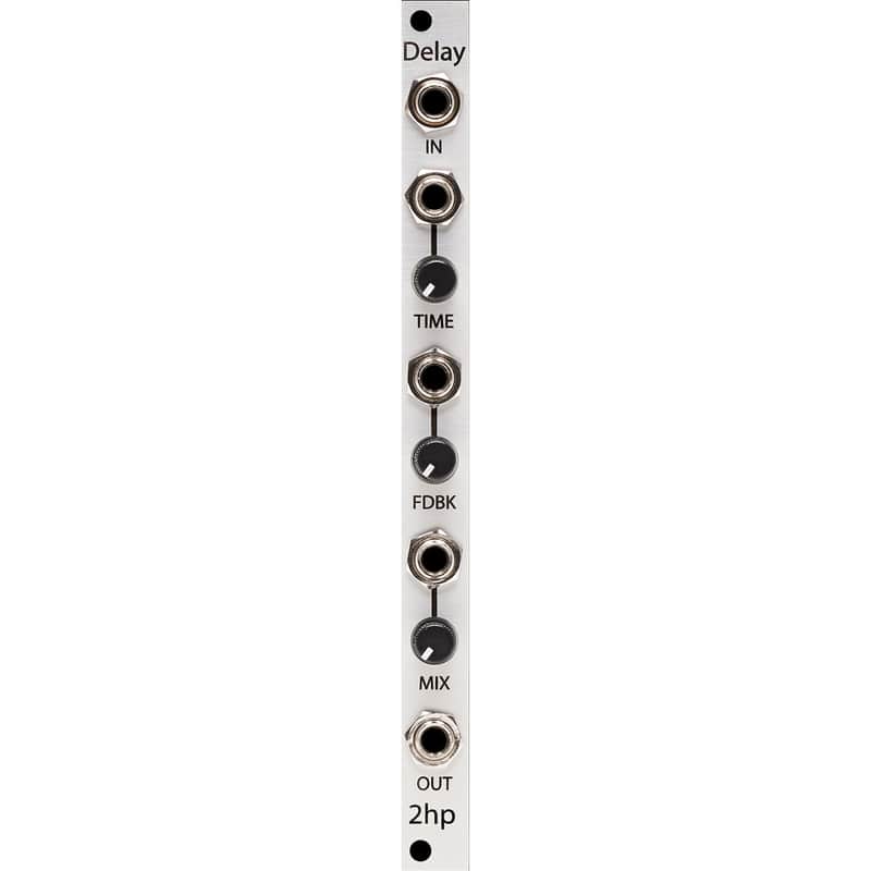 2hp Delay Eurorack Effects Module (Silver) image 1