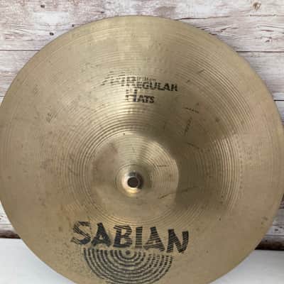 Used Sabian 14" AA Regular Hi-Hat Cymbals (Pair) image 3