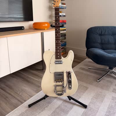 Fender American Special Telecaster - TV Jones + Bigsby - Rosewood Fretboard - Olympic White image 1